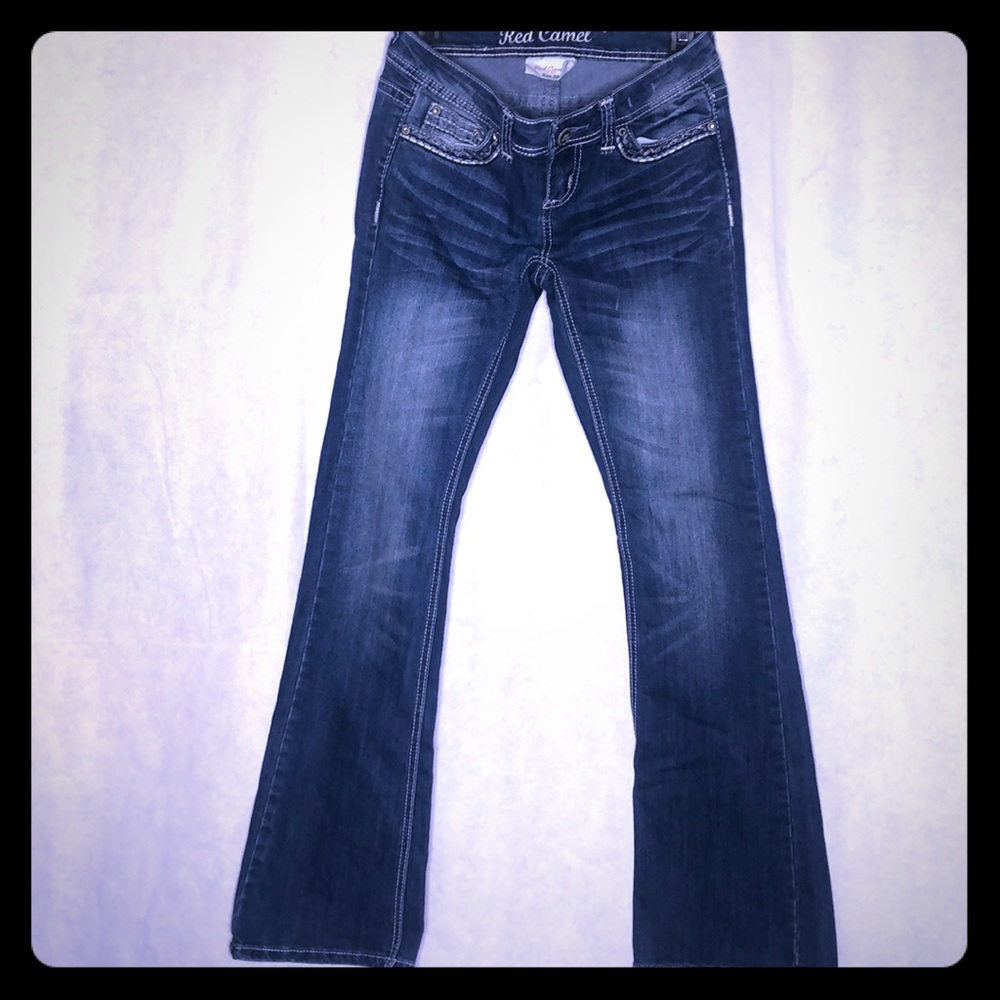 Red camel jeans size 5